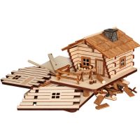 Bausatz Räucherhaus Blockhütte
