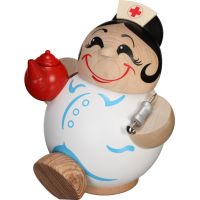 Kugelräucherfigur - Krankenschwester