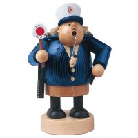 Räuchermann Polizist, 20cm