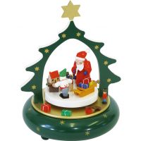 Glässer Music box - Santa