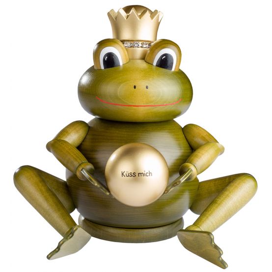 Räuchermann Froschkönig, 24cm