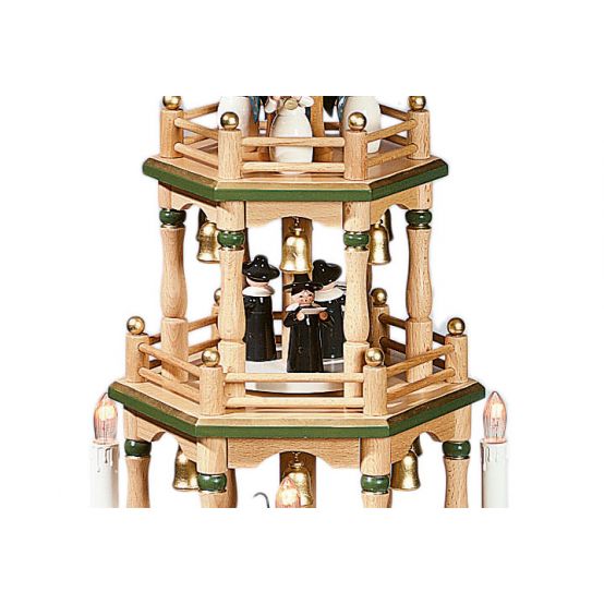 KWO Pyramide, natur, elektrisch, 106cm