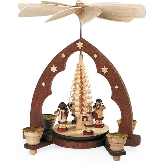 Müller Pyramide Musikantenengel Spitzbogen, 28cm