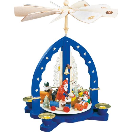 Glässer Pyramide Weihnachtszug, 27cm